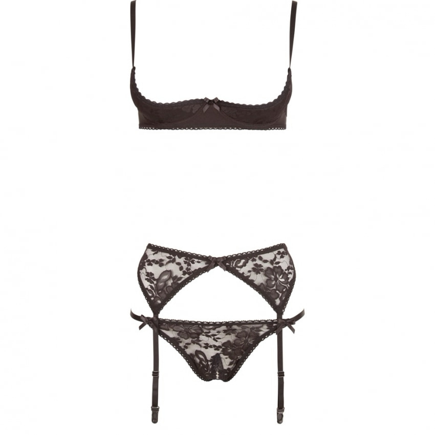 Set Cottelli Collection Aaliyah Negru M