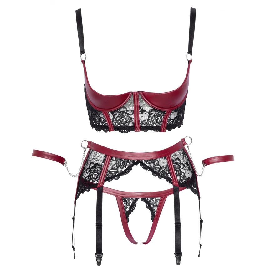 Set Cottelli Collection Annie Roșu M