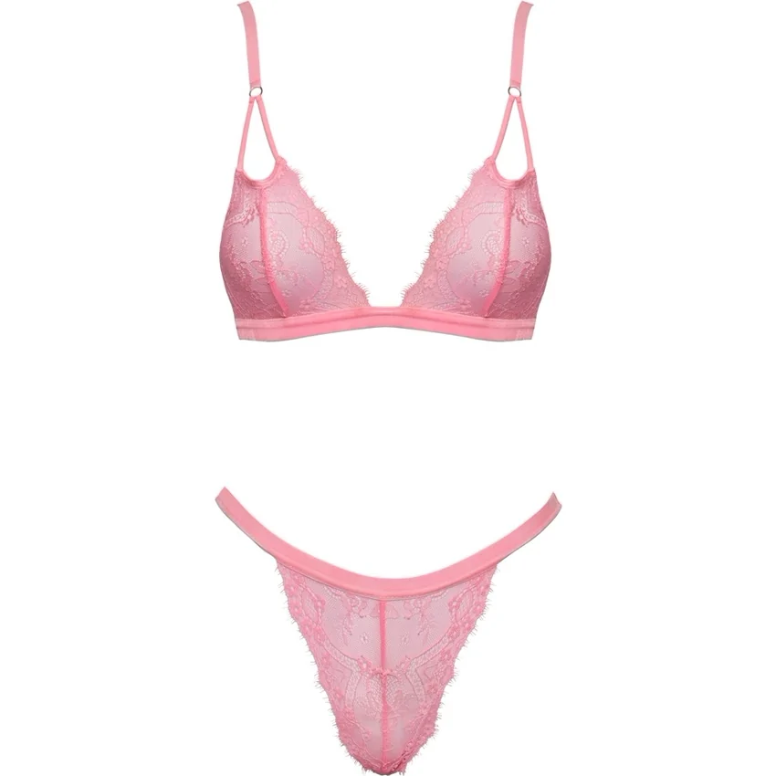 Set Cottelli Collection Luanne Roz L-XL