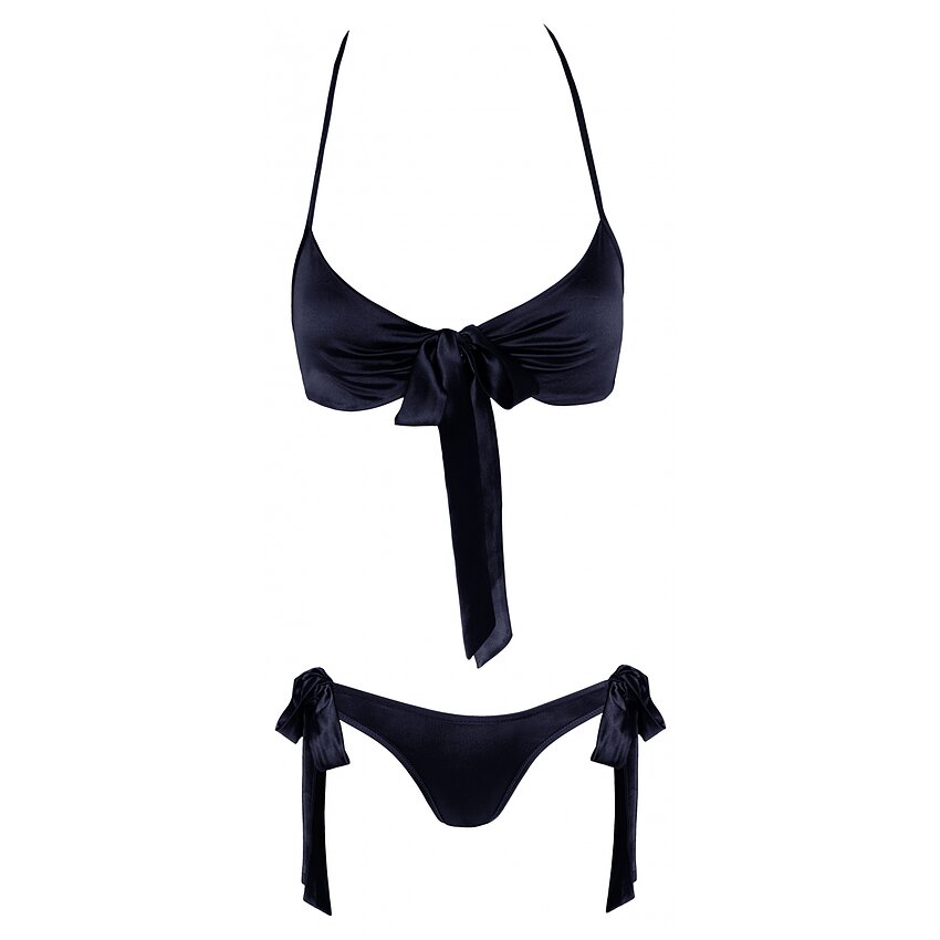 Set Cottelli Collection Margarette Negru S-M