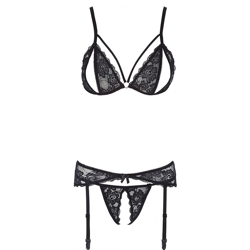 Set Cottelli Collection Marlee Negru S