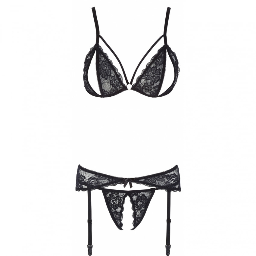 Set Cottelli Collection Marlee Negru S