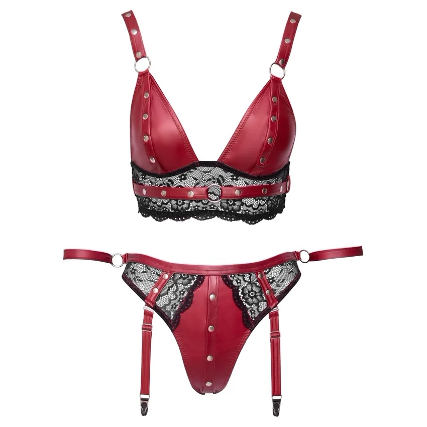 Set Cottelli Collection Skyler Roșu XL