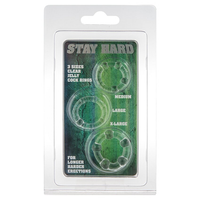 Set Inele Penis Stay Hard Negru