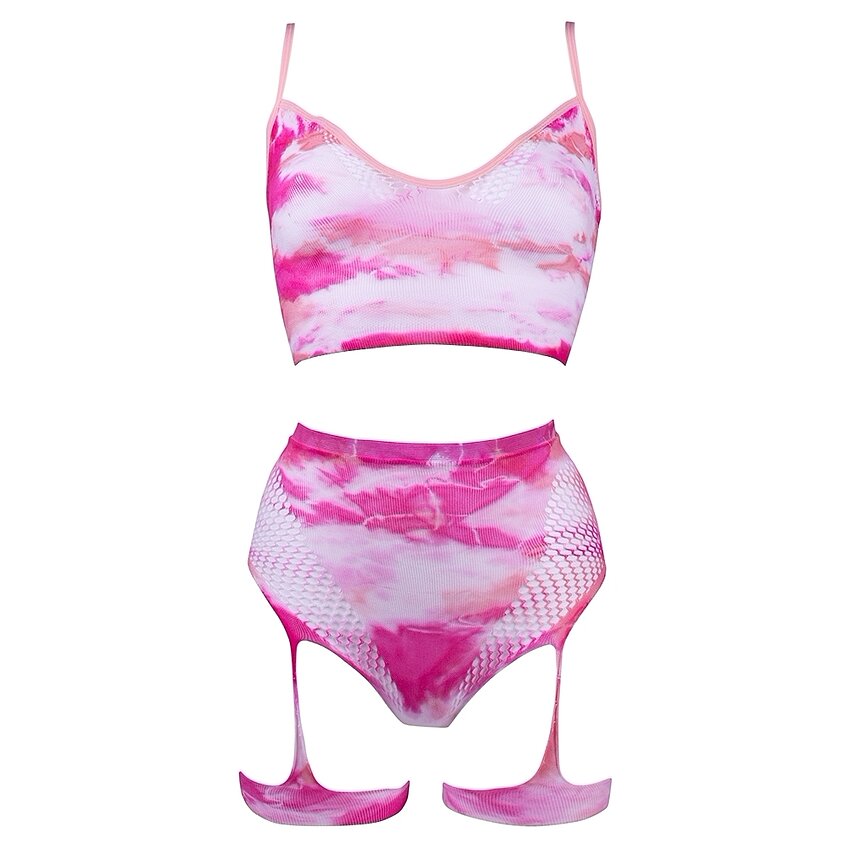 Set Le Desir Tie Dye Set Roz S-L