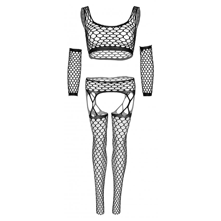 Set Leg Avenue Alanna Negru XS-L