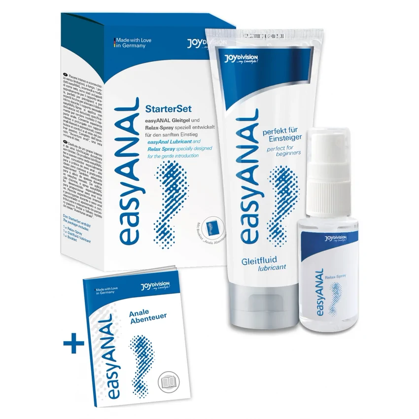 Set Lubrifiant Pentru Începători Anal Ușor
