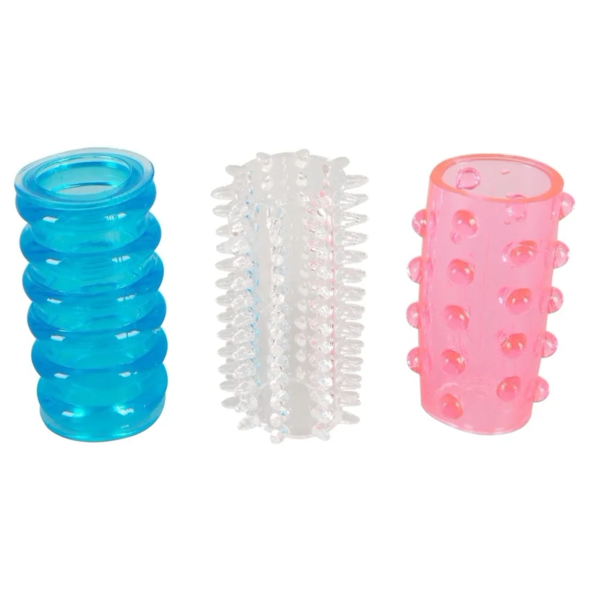 Set Manșoane Penis Tokio Silicon Transparent