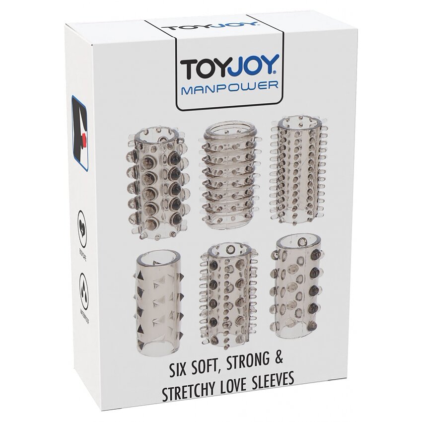 Set Manșoane Power Penis Sleeve Negru