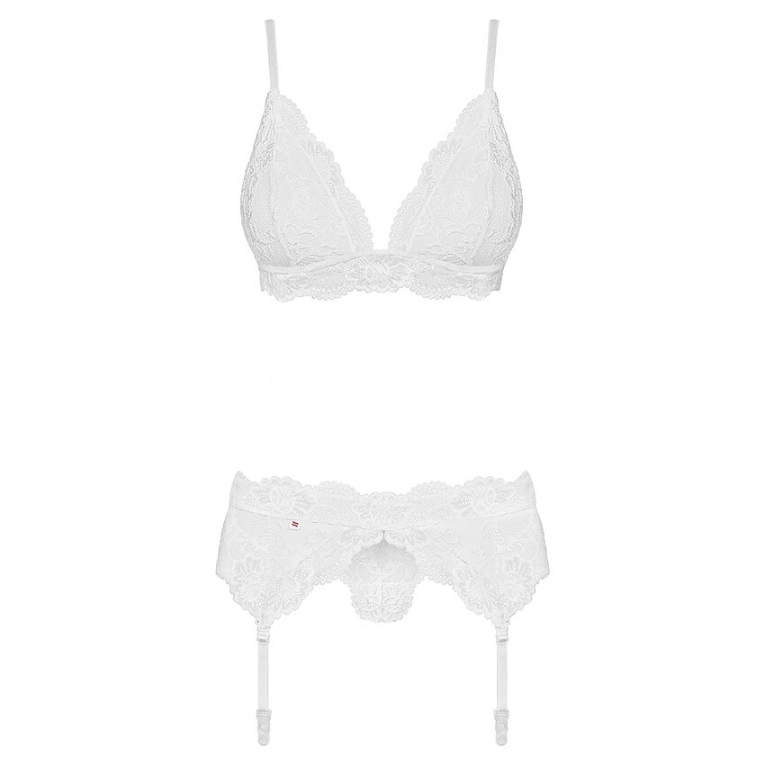 Set Obsessive 810-SEG Alb S-M