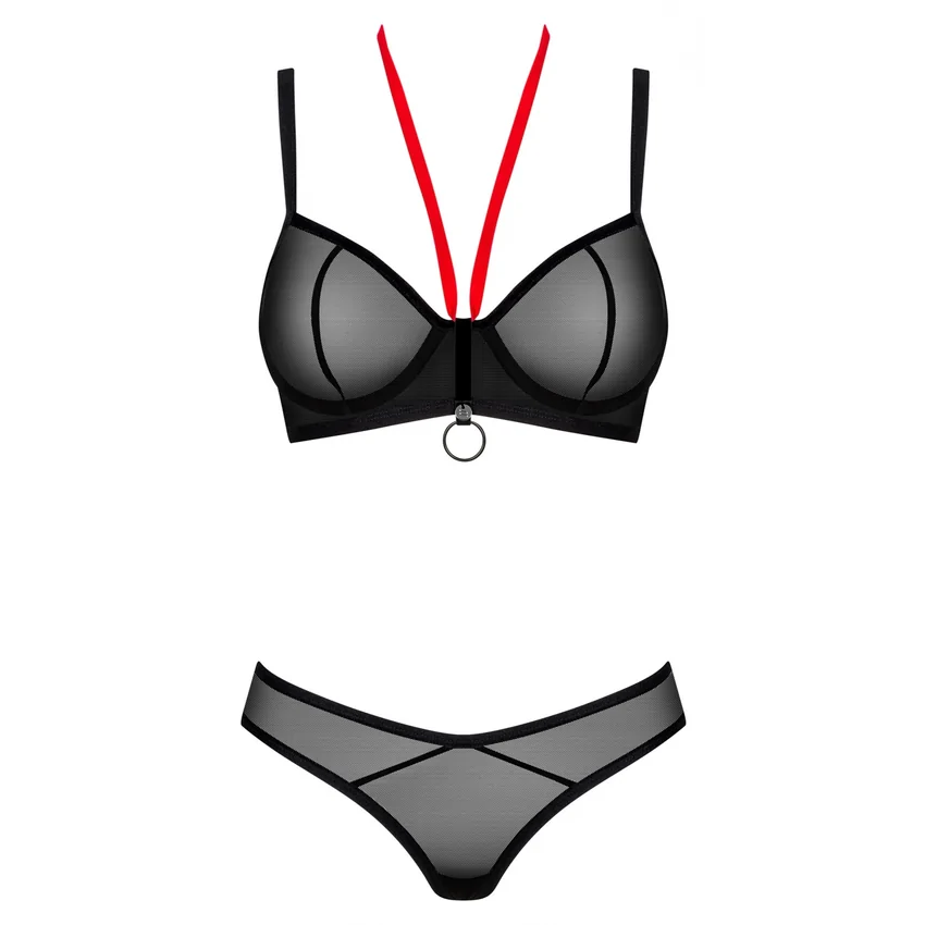 Set Obsessive Glandez Negru XL-2XL