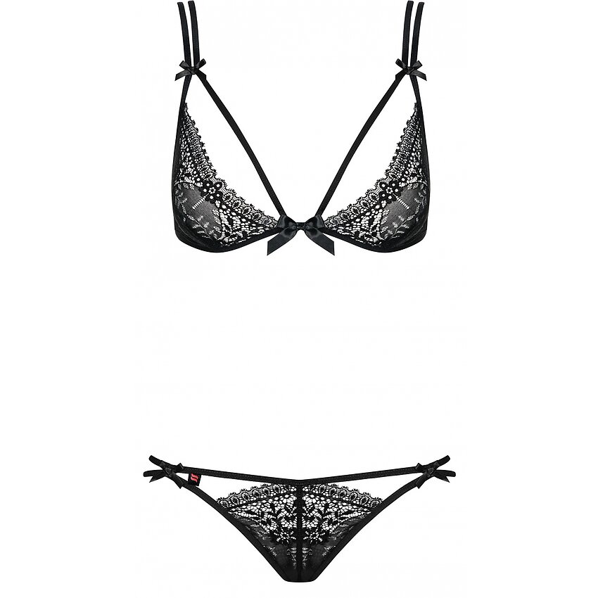 Set Obsessive Intensa Negru S-M