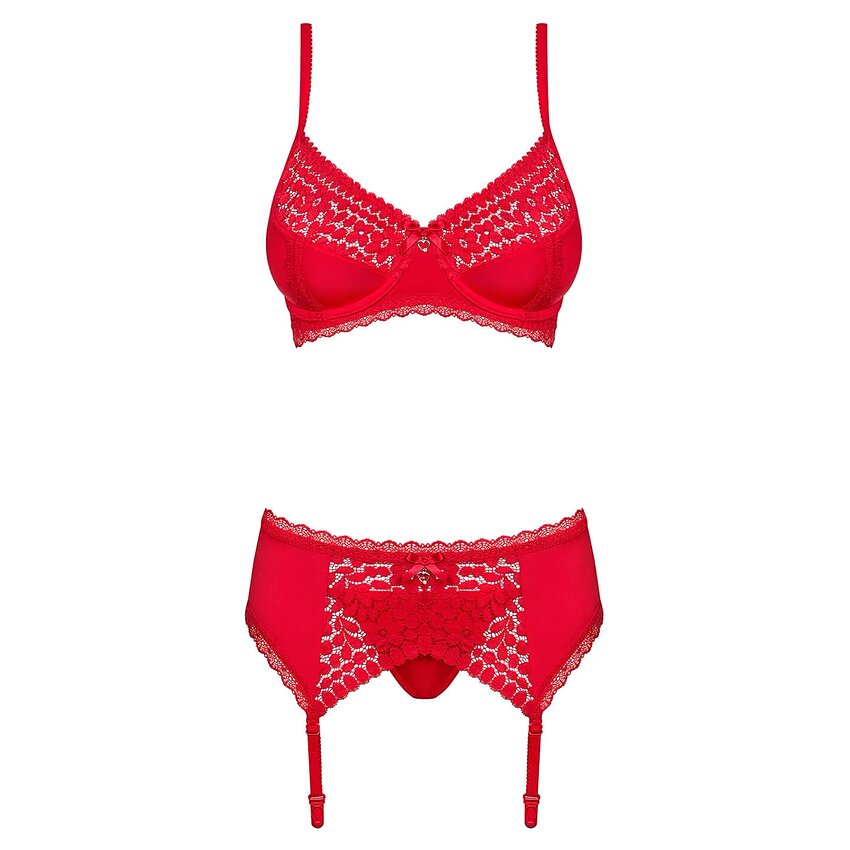 Set Obsessive Jolierose Roșu S-M