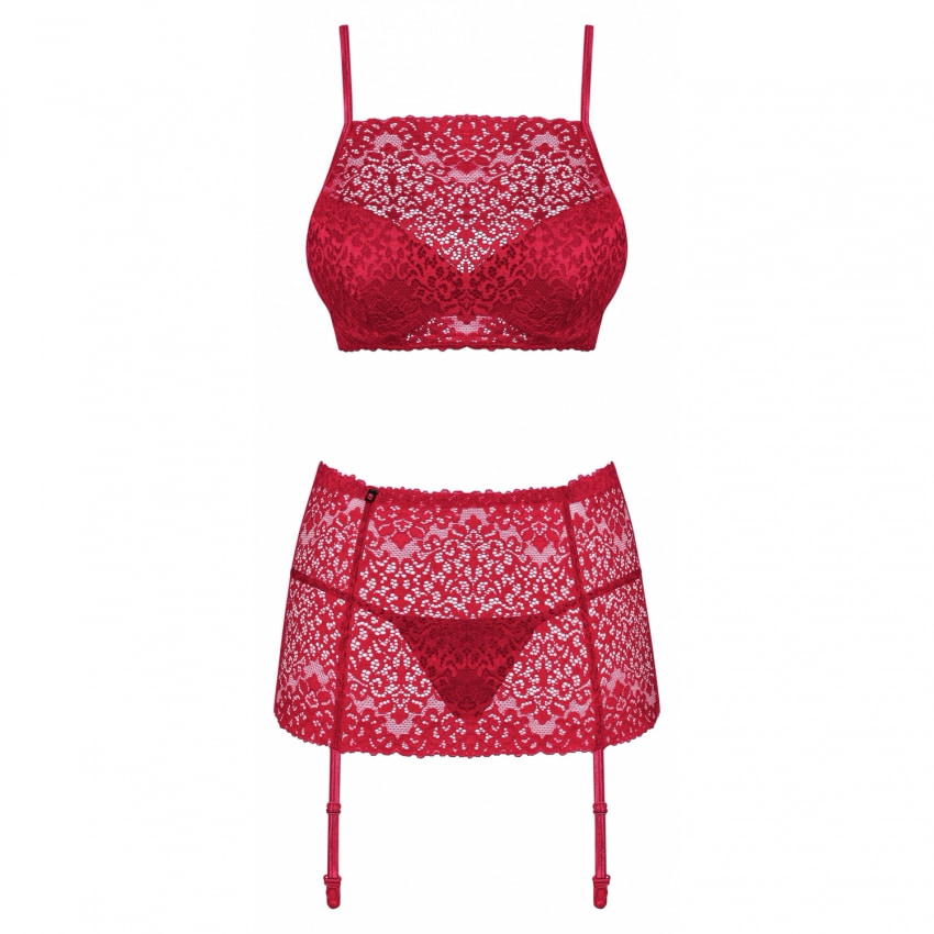 Set Obsessive Lividia Roșu S-M