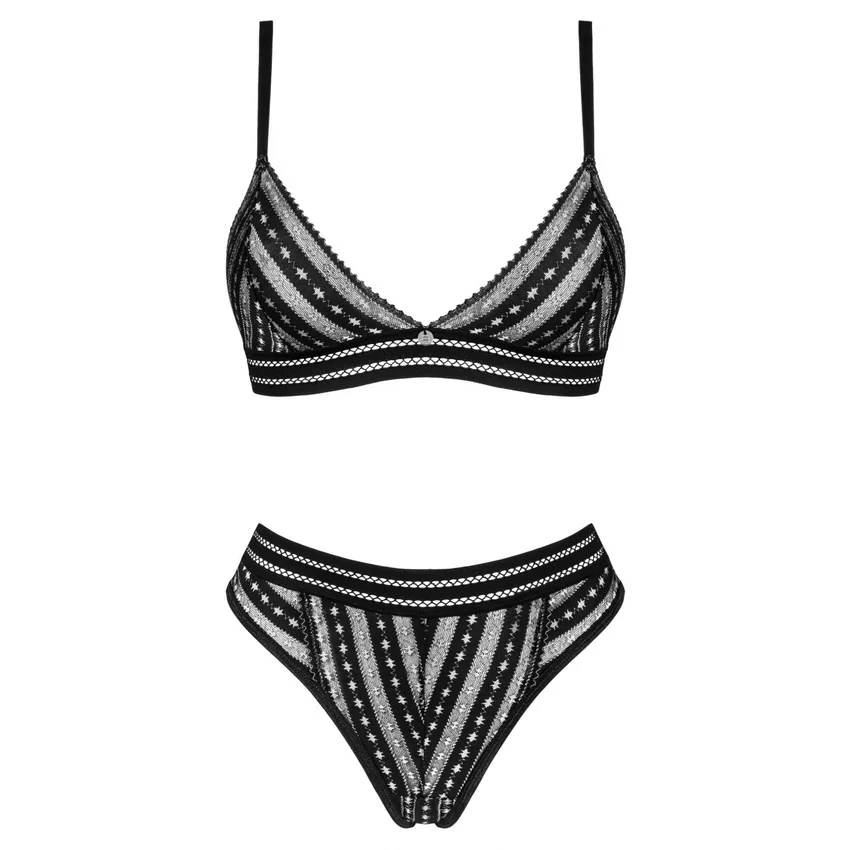 Set Obsessive Natilya Negru M-L