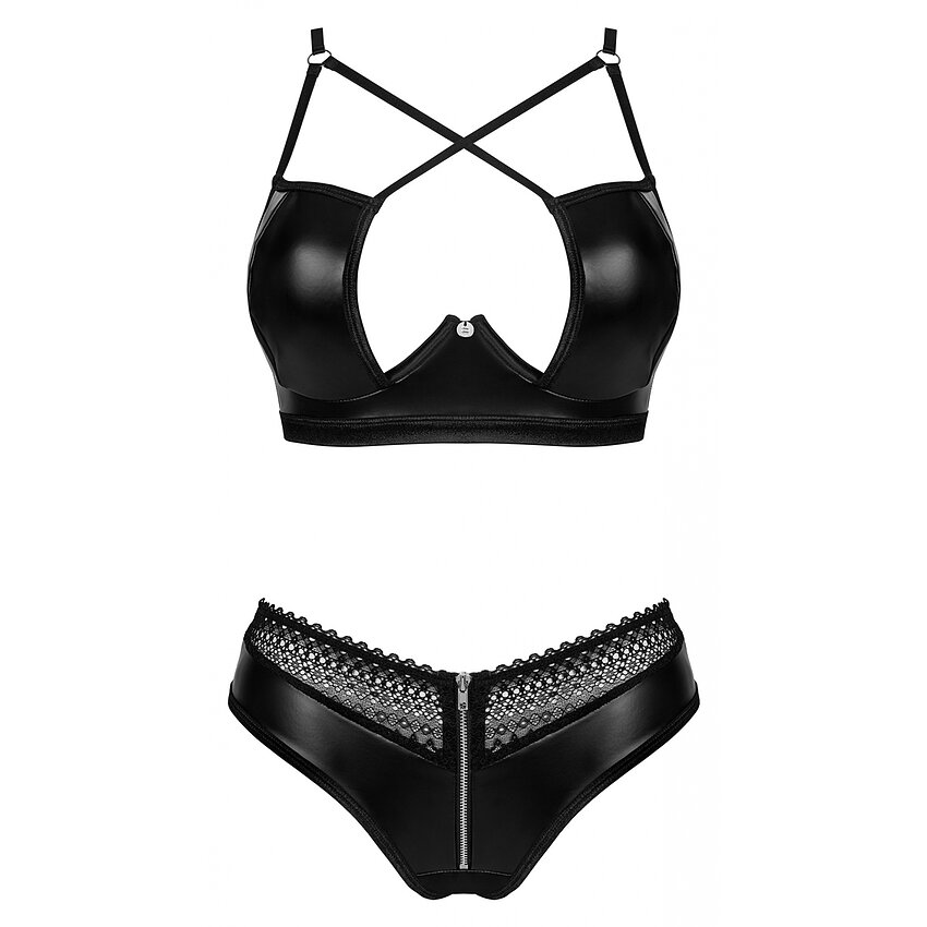 Set Obsessive Norides Negru XL-2XL