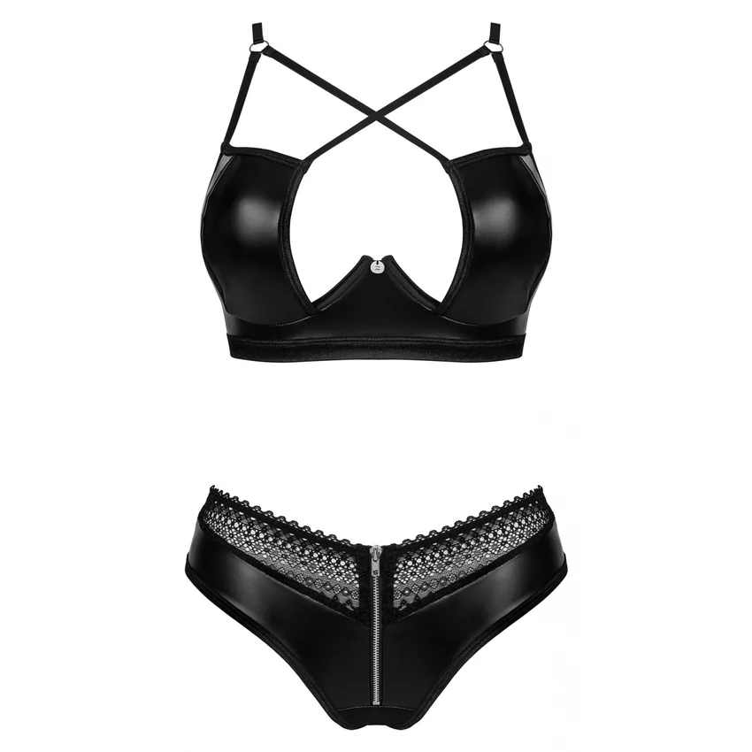Set Obsessive Norides Negru XL-2XL