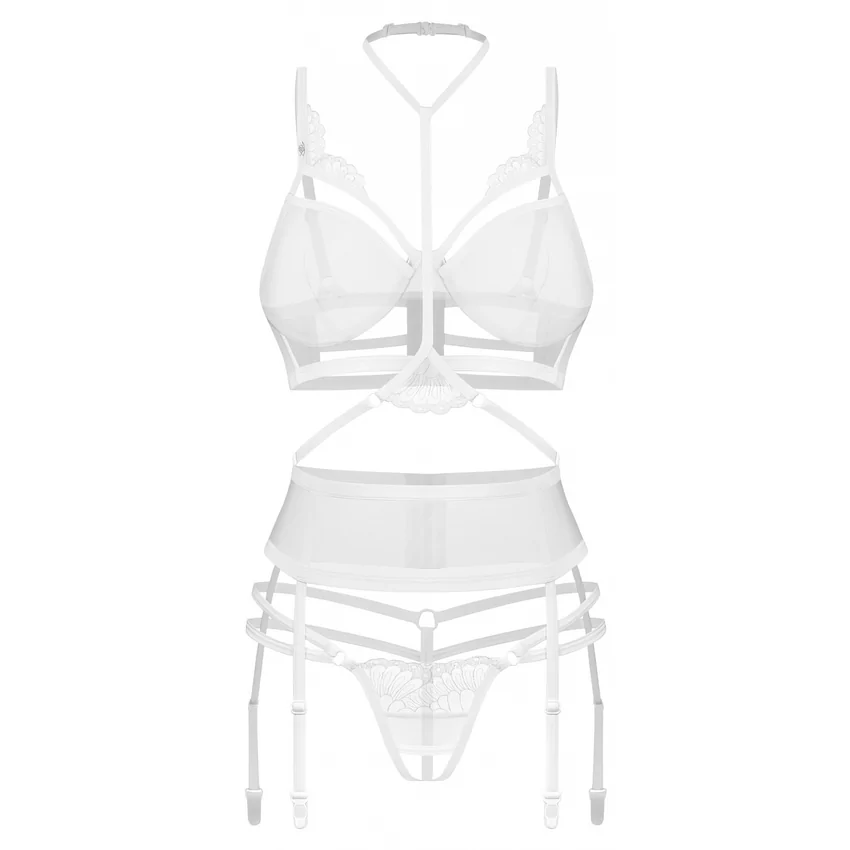 Set Obsessive Premisis Alb S-M