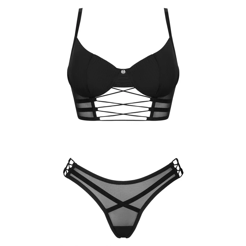 Set Obsessive Roxelia Negru XL-2XL
