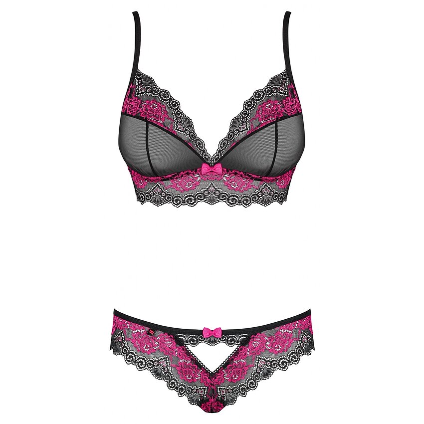 Set Obsessive Tulia Negru M-L