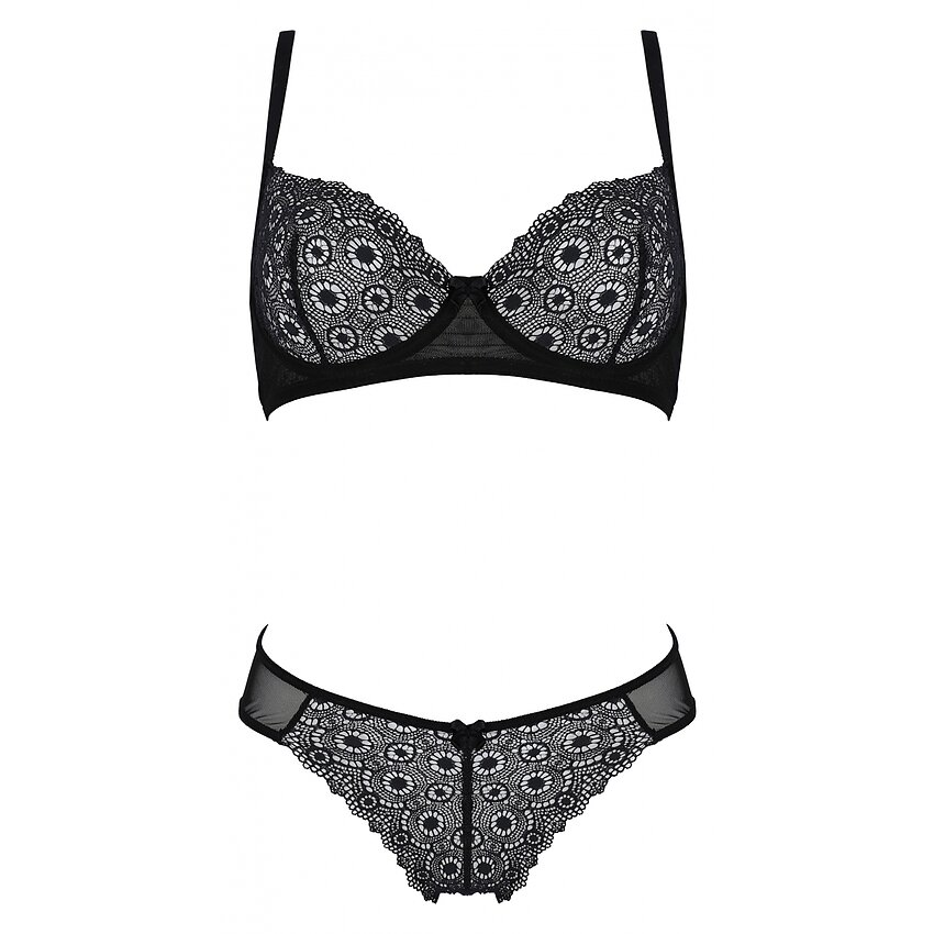 Set Passion Eco Zzinnia Negru S-M