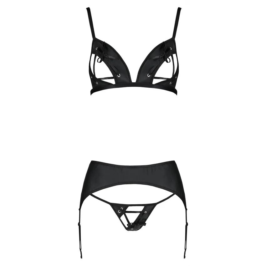Set Passion Miley Negru L-XL