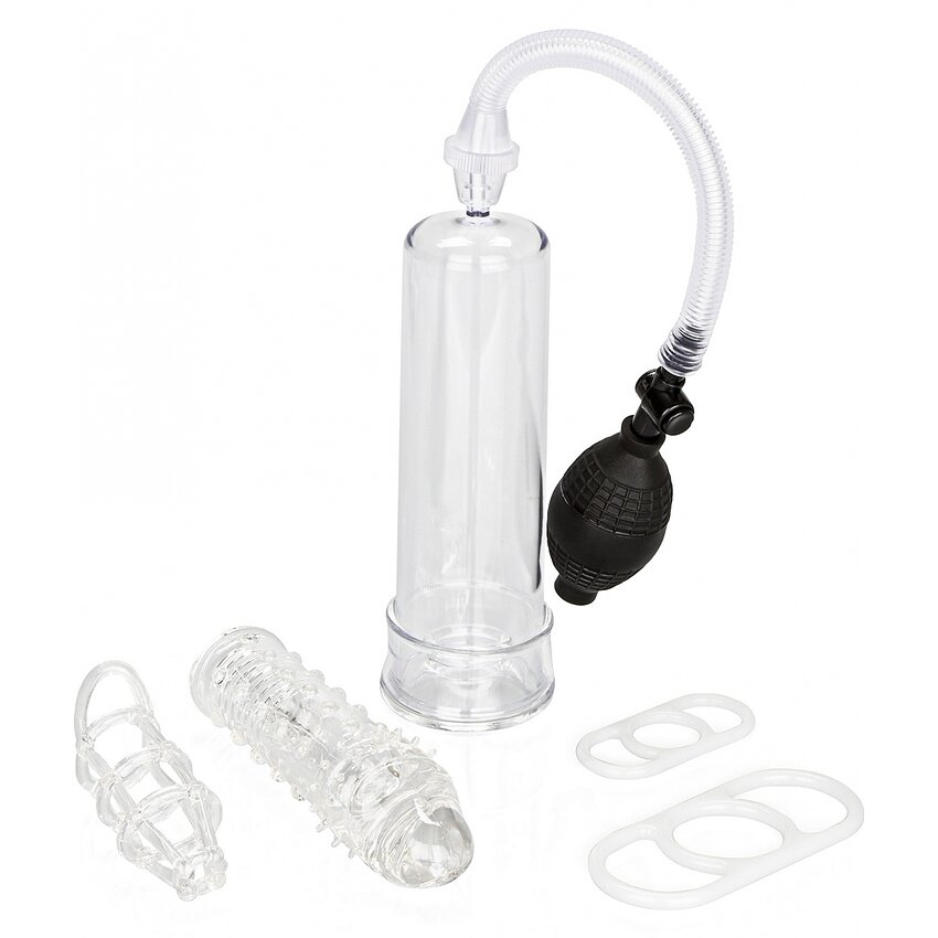 Set Pompă Penis His Enlargement Transparent