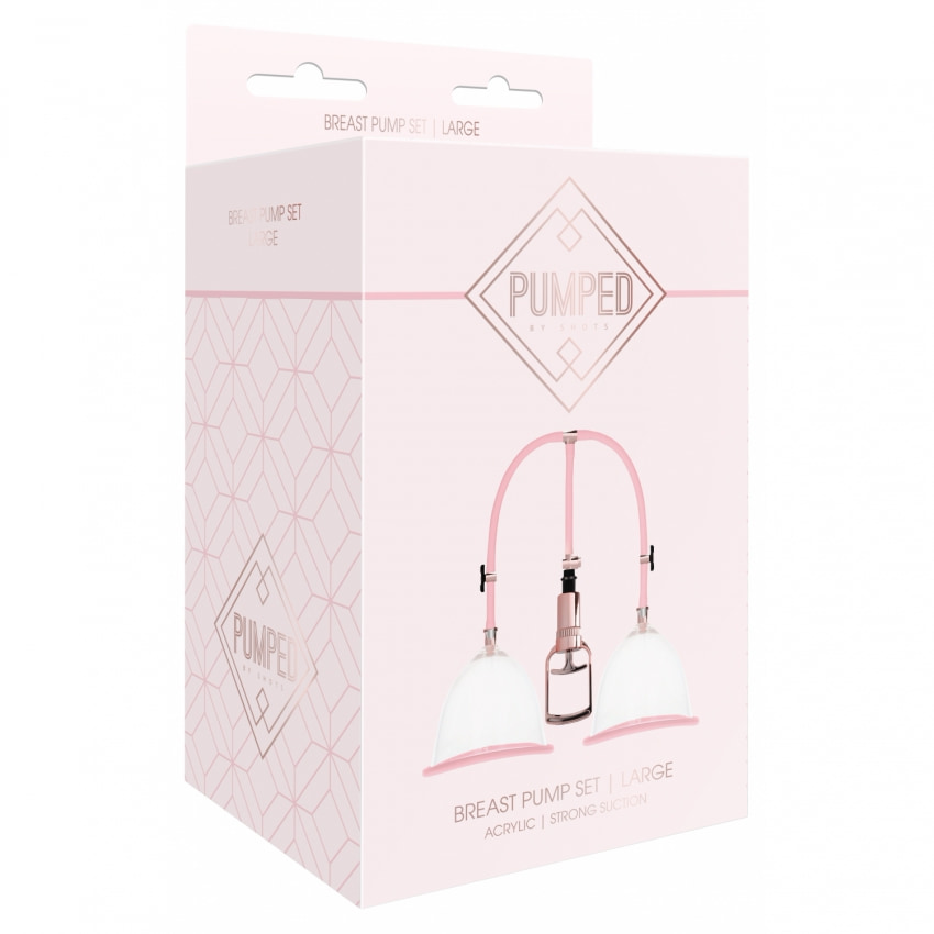 Set Pompă Sâni Large Rose Gold