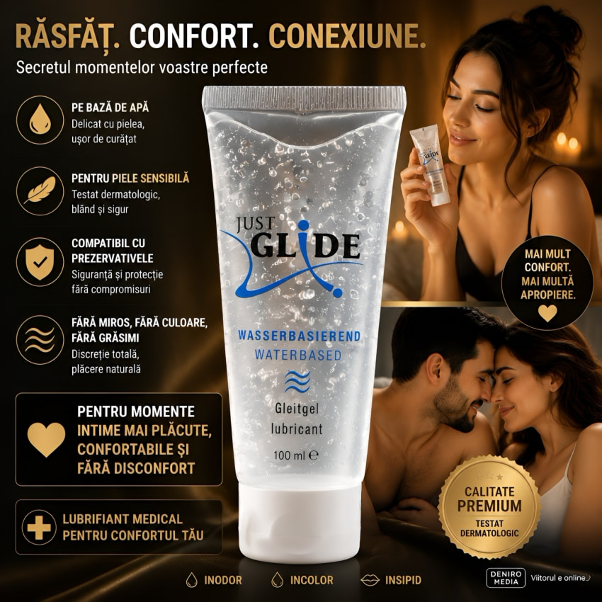 Set Promo 5 x Agent de ungere Just Glide 20ml