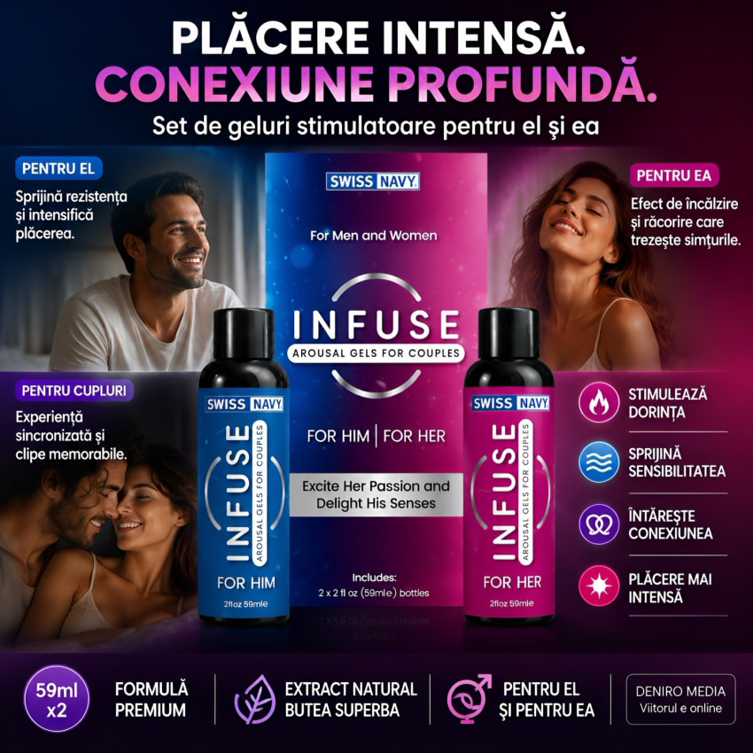 Set Stimulant 2 în 1 pentru El Și Ea 118 ml