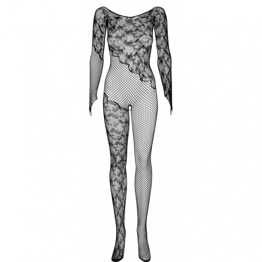 Catsuit Obsessive F210 Negru XL-2XL