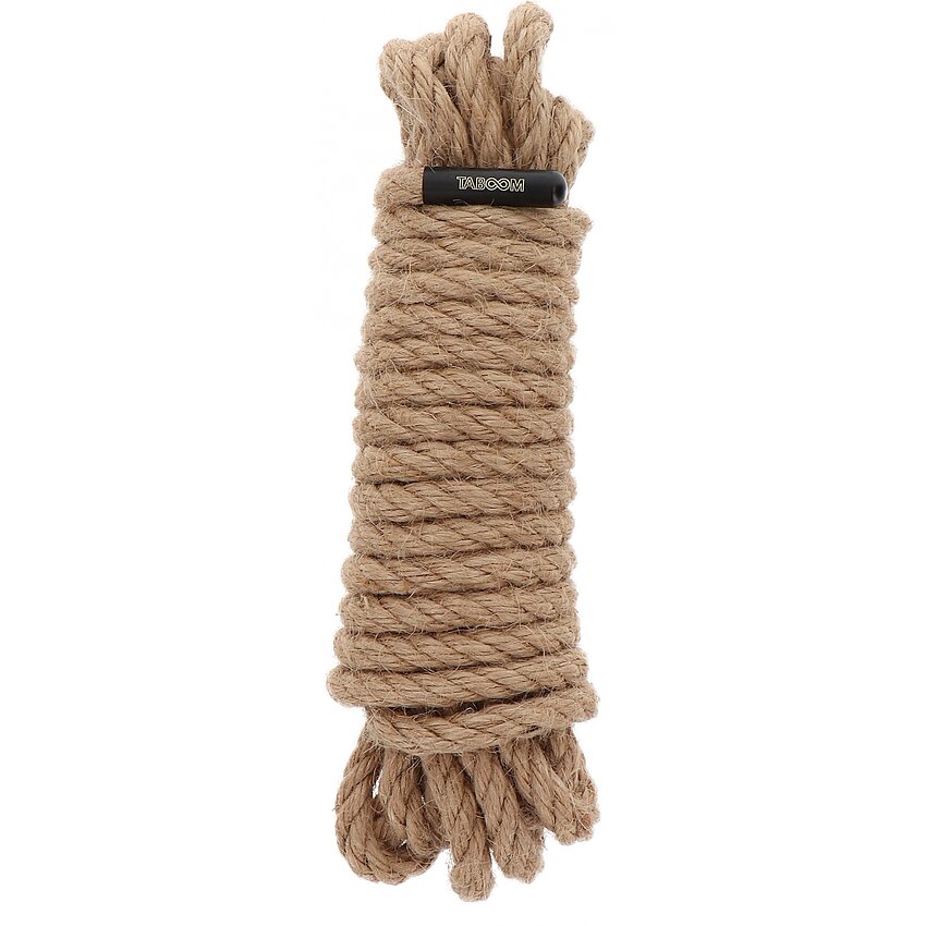 Sfoară Bondage din Cânepă 5 m Taboom