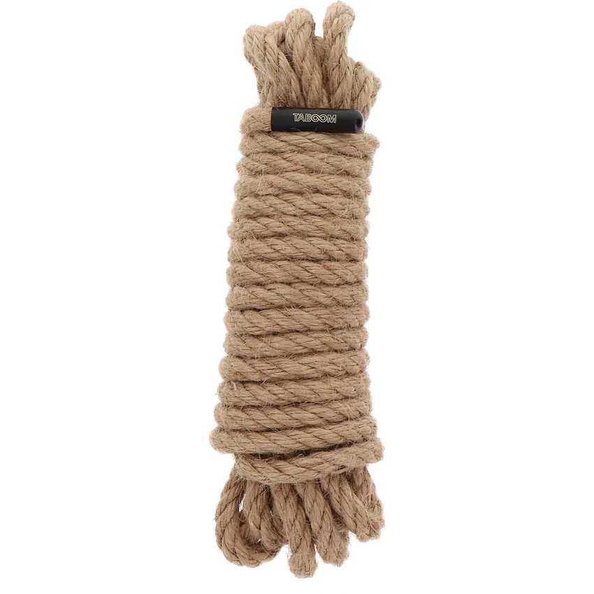 Sfoară Bondage din Cânepă 5 m Taboom