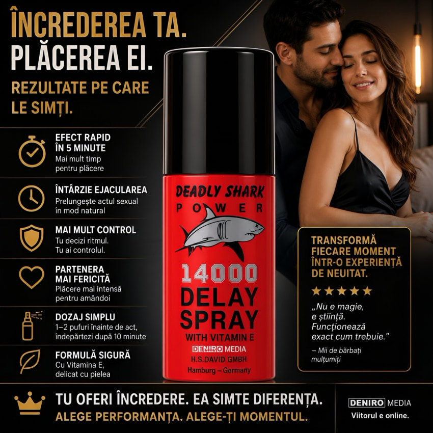 Shark Red 14000 Spray 45ml