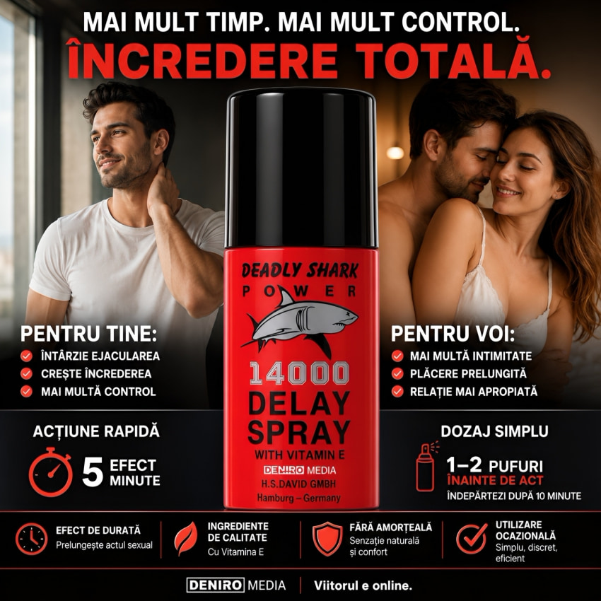 Shark Red 14000 Atomizator 45ml