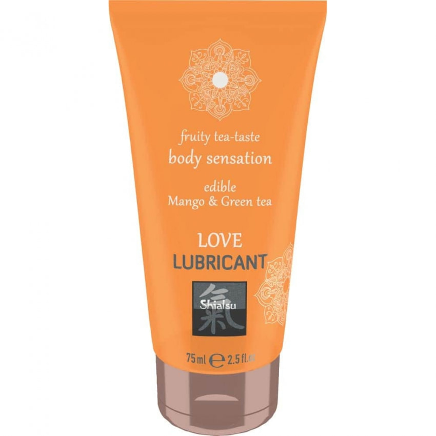 Shiatsu Love Lubricant Mango și Ceai Verde 75 ml