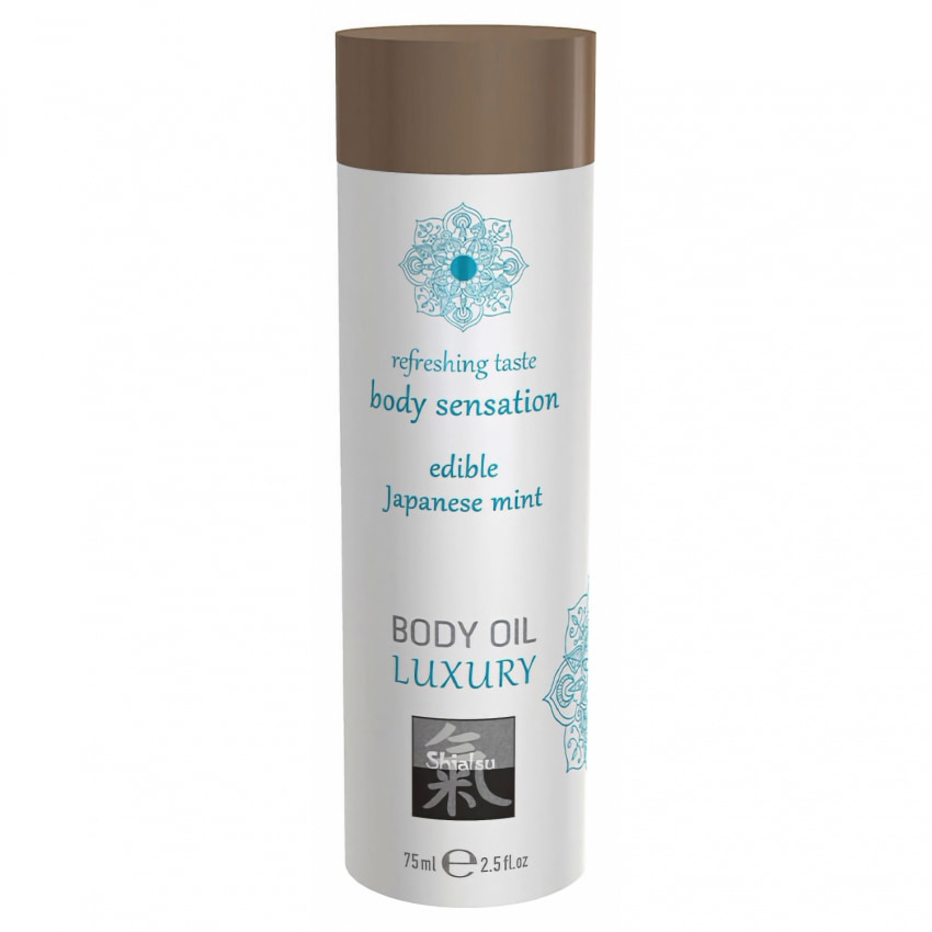 Shiatsu Luxury – Ulei Comestibil Menta Japoneză, 75 ml