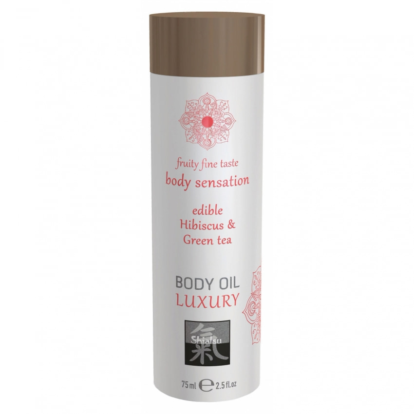 Shiatsu Ulei Comestibil Hibiscus și Ceai Verde 75 ml