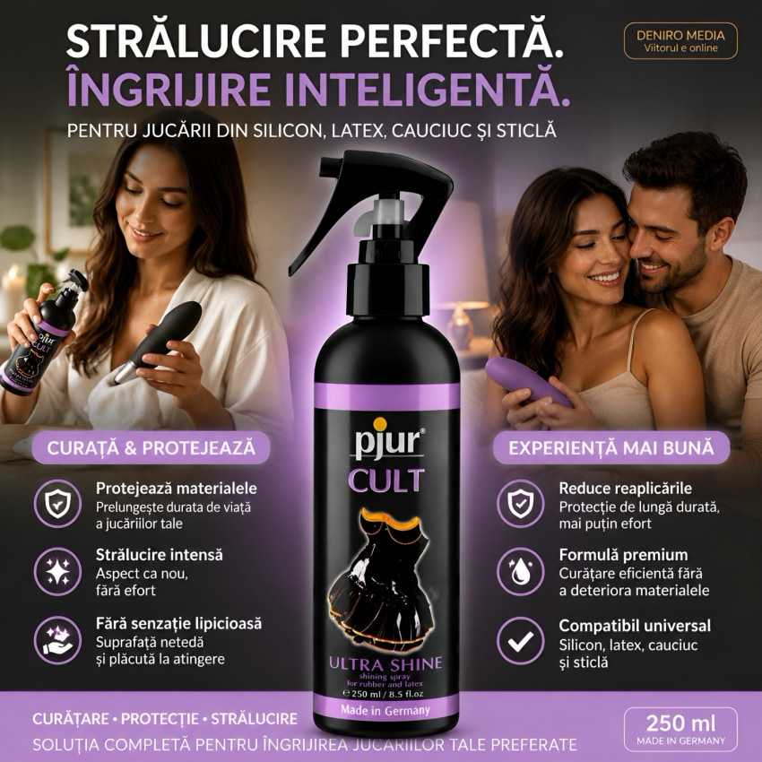 Soluție Curățare Pjur Super Strălucire 250ml