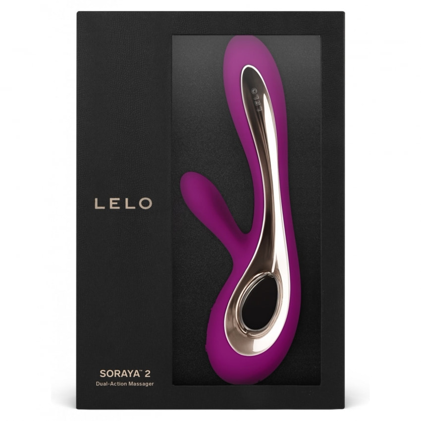 Vibrator Rabbit Lelo Soraya 2 cu Două Motoare Mov