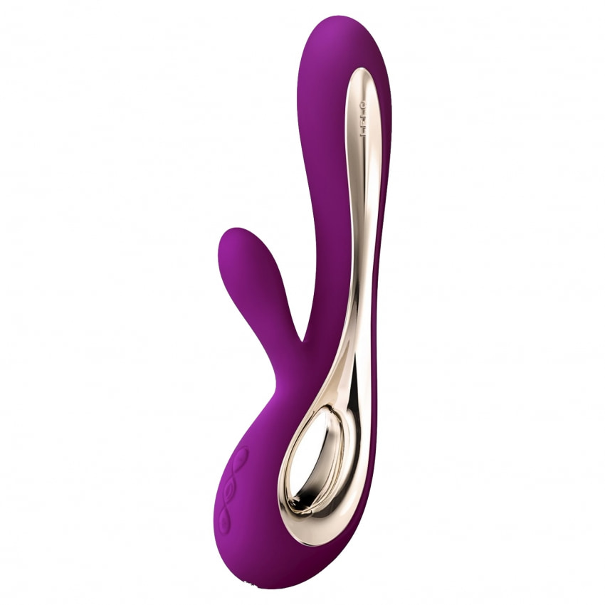 Vibrator Rabbit Lelo Soraya 2 cu Două Motoare Mov