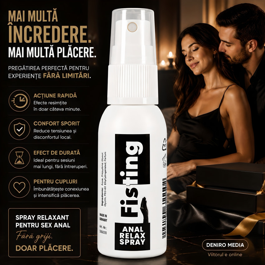 Spray Anal Distracție Cu Pumnul Relax 30 ml