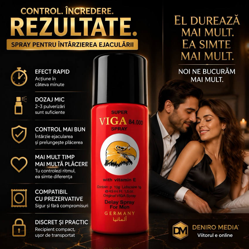 Spray Anti Ejaculare Precoce Viga 84000 Concentrat 45ml