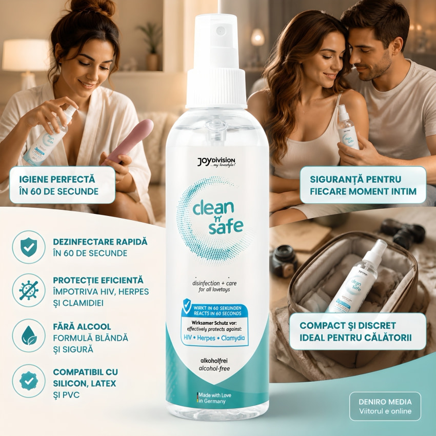 Spray Curățare Jucării Clean N Safe 200ml