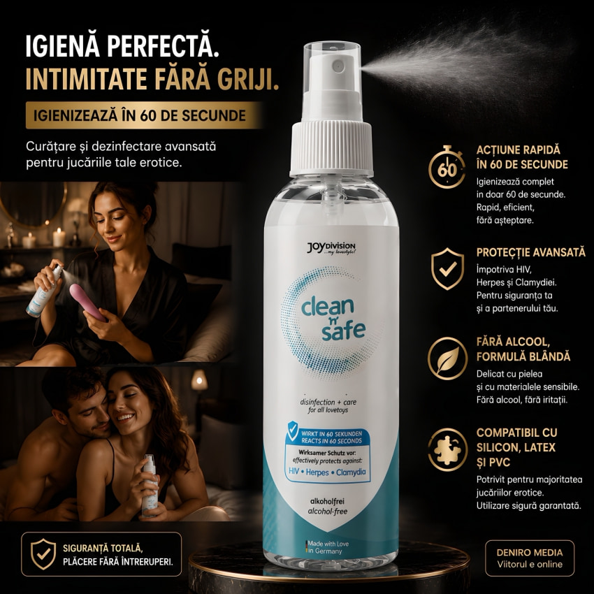 Spray Curățare Jucării Clean N Safe 200ml