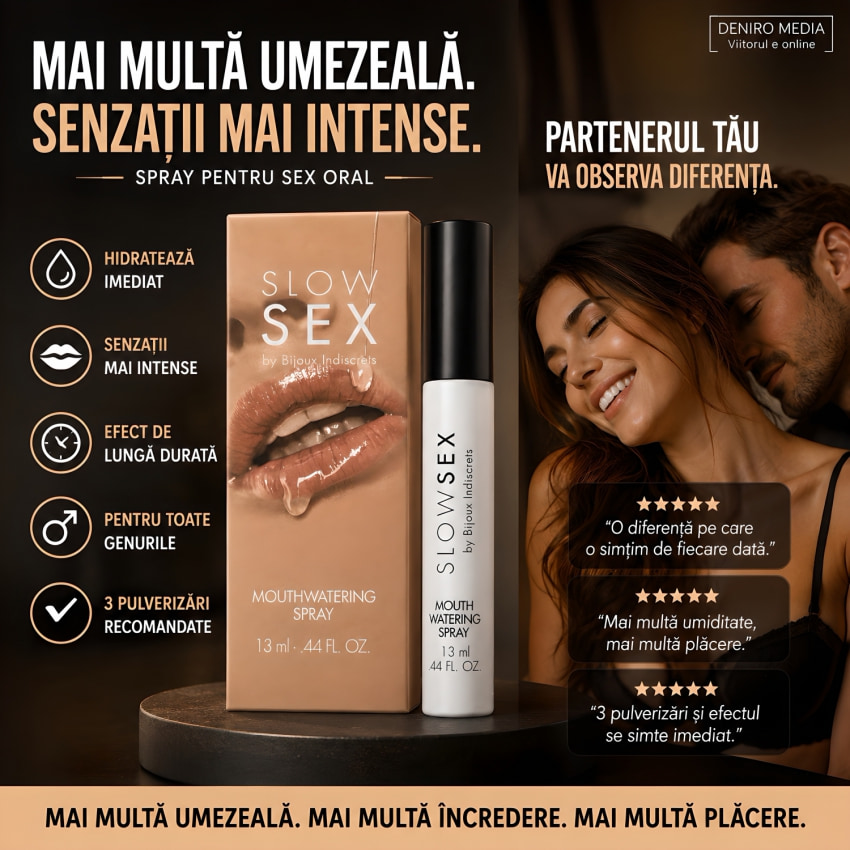 Spray Delicios Pentru Iubire Orală Umplută De Tandrețe Bijoux Indiscrets 13 ml