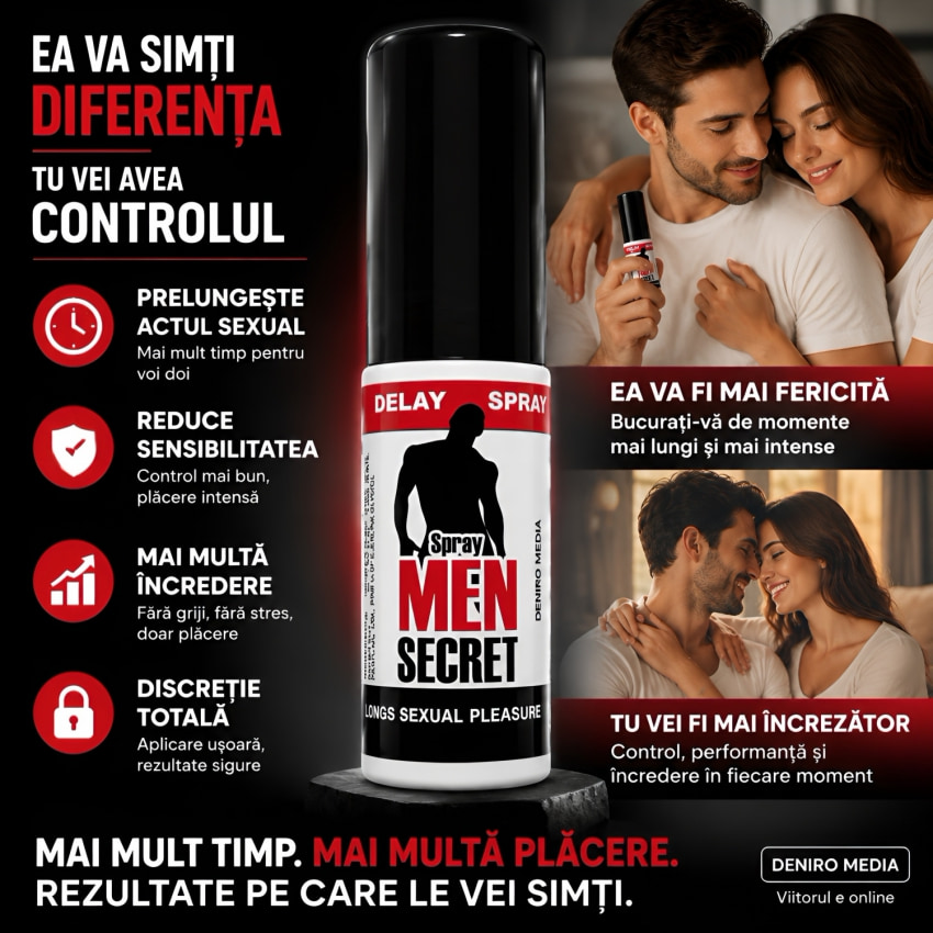 Spray Ejaculare Prea rapidă Men Secret 15ml