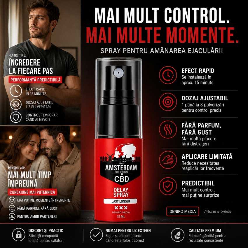 Spray Ejaculare Timpurie Original Pharmquests Amsterdam 15ml