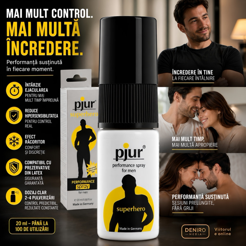 Spray Ejaculare Precoce Pjur Superhero 20 ml