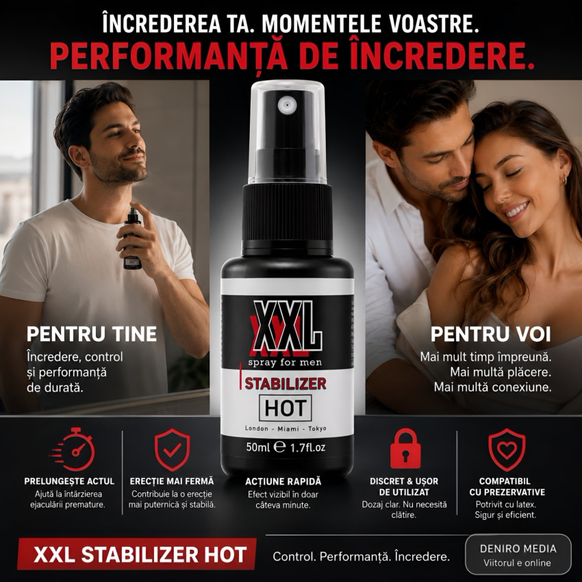 Spray Ejaculare înainte de vreme Și Sculări Îndelungate XXL Hot 50 ml